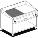 FRY TOP A GAS PIASTRA 1/2 LISCIA 1/2 RIGATA - SU MOBILE A GIORNO - POTENZA 21 KW - DIMENSIONI CM L120 X P70,5 X H90 FRY TOP A GAS PIASTRA 1/2 LISCIA 1/2 RIGATA - SU MOBILE A GIORNO - POTENZA 21 KW - DIMENSIONI CM L120 X P70,5 X H90