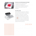 SOTTOVUOTO A CAMPANA - STRUTTURA IN ACCIAIO INOX - POMPA BUSH DA 63 m³/h. - DOPPIA BARRA SALDANTE 848 + 848 mm - DISPLAY DIGITALE CON INDICATORE DELLA PERCENTUALE DEL VUOTO - IDEALE ANCHE PER LIQUIDI - POTENZA 1500 W - DIMENSIONI ESTERNE CM L 96 X P 75,7 X H 99,8