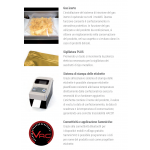 SOTTOVUOTO A CAMPANA - STRUTTURA IN ACCIAIO INOX - POMPA BUSH DA 40 m³/h. - DOPPIA BARRA SALDANTE 465 + 465 mm - DISPLAY TOUCH SCREEN RETROILLUMINATO PROGRAMMABILE E CON INDICATORE DELLA PERCENTUALE DEL VUOTO - IDEALE ANCHE PER LIQUIDI - POSSBILITA' DEL GAS INERTE E STAMPANTE TERMICA (OPTIONAL) - POTENZA 1100 W - DIMENSIONI ESTERNE CM L 74 x P 56,6 X H 99,7