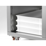 FORMATRICE A CALDO PER PIZZA - DIAMETRO PIZZE 300 mm - STRUTTURA INTERAMENTE IN ACCIAIO INOX - ELEVATA PRODUZIONE ORARIA FINO A 400 PIZZE ORA - PERFETTA UNIFORMITA' DI FORMA E SPESSORE DISCO SENZA RINUNCIARE AL BORDO - POTENZA 4,2 KW - DIMENSIONI CM L 50 X P 61 X H 77