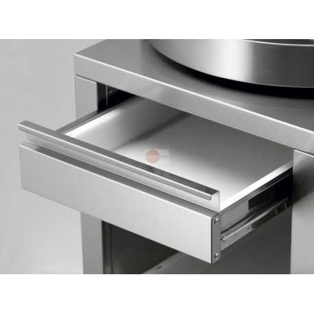FORMATRICE A CALDO PER PIZZA - DIAMETRO PIZZE 400 mm - STRUTTURA INTERAMENTE IN ACCIAIO INOX - ELEVATA PRODUZIONE ORARIA FINO A 400 PIZZE ORA - PERFETTA UNIFORMITA' DI FORMA E SPESSORE DISCO SENZA RINUNCIARE AL BORDO - POTENZA 5,6 KW - DIMENSIONI CM L 56 X P 71 X H 86