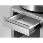 FORMATRICE A CALDO PER PIZZA - DIAMETRO PIZZE 500 mm - STRUTTURA INTERAMENTE IN ACCIAIO INOX - ELEVATA PRODUZIONE ORARIA FINO A 400 PIZZE ORA - PERFETTA UNIFORMITA' DI FORMA E SPESSORE DISCO SENZA RINUNCIARE AL BORDO - POTENZA 6,6 KW - DIMENSIONI CM L 56 X P 71 X H 86