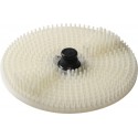 LAVACOZZE A PAVIMENTO - CAPACITA' 3/5 KG - PRODUZIONE 60 KG/H - IDEALE PER PULIZIA COZZE - STRUTTURA IN ACCIAIO INOX - MICROINTERRUTTORE DI SICUREZZA - TIMER 0/4 MINUTI - VERSIONE DA PAVIMENTO - 1 PIATTELLO E CAVALLETTO IN DOTAZIONE - DIMENSIONI CM L 52 X P 70 X H 101