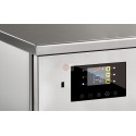 TAVOLO FERMALIEVITAZIONE - CON UMIDIFICATORE - COSTRUITO INTERAMENTE IN ACCIAIO INOX AISI 304 - ISOLAMENTO 50 mm - ALLESTIMENTO INTERNO EURONORM 60 X 40 - CAPACITA' 12 TEGLIE 60X40 - DISPLAY TOUCH SCREEN - TEMPERATURA -5/+40°C - UMIDITA' REGOLABILE FINO AL 95% - DIMENSIONI CM L 145,6 X P 75 X H 85 - CON ALZATINA