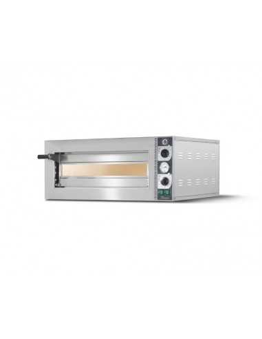 FORNO CUPPONE TIZIANO - ELETTRICO - COMANDI MECCANICI - CAPACITA' 4 PIZZE DA 35 - DIMENSIONI CM L100 X P86,5 X H38,5 FORNO CUPPONE TIZIANO - ELETTRICO - COMANDI MECCANICI - CAPACITA' 4 PIZZE DA 35 - DIMENSIONI CM L100 X P86,5 X H38,5