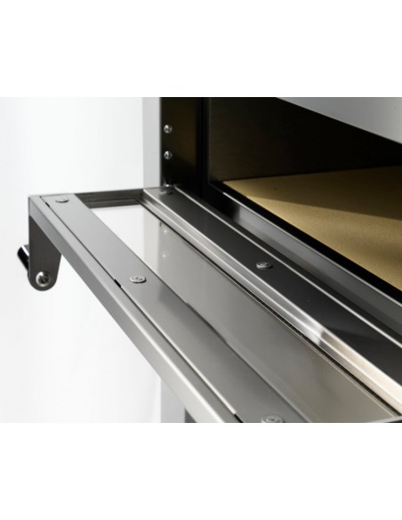 FORNO CUPPONE TIZIANO - ELETTRICO - COMANDI MECCANICI - CAPACITA' 4+4 PIZZE DA 35 - DIMENSIONI CM L100 X P86,5 X H70