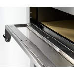 FORNO CUPPONE TIZIANO - ELETTRICO - COMANDI MECCANICI - CAPACITA' 4+4 PIZZE DA 35 - DIMENSIONI CM L100 X P86,5 X H70