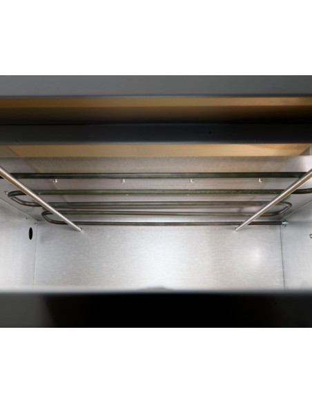 FORNO CUPPONE TIZIANO - ELETTRICO - COMANDI MECCANICI - CAPACITA' 4+4 PIZZE DA 35 - DIMENSIONI CM L100 X P86,5 X H70