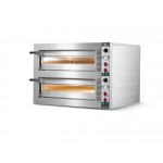 FORNO CUPPONE TIEPOLO - ELETTRICO - CONTROLLO MECCANICO - CAPACITA' 4+4 PIZZE - DIMENSIONI CM L102 X P92 X H73