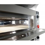 FORNO CUPPONE TIEPOLO - ELETTRICO - CONTROLLO MECCANICO - CAPACITA' 6+6 PIZZE - DIMENSIONI CM L102 X P128 X H73