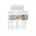 FORNO ELETTRICO  ANGOLARE CUPPONE CARAVAGGIO - SISTEMA DI CONTROLLO TOUCH SCREEN - 1 CAMERA DI COTTURA - CAPACITA'  5 PIZZE DA 35 CM - POTENZA 9,7 KW
