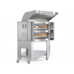 FORNO ELETTRICO  ANGOLARE CUPPONE CARAVAGGIO - SISTEMA DI CONTROLLO TOUCH SCREEN - 1 CAMERA DI COTTURA - CAPACITA'  5 PIZZE DA 35 CM - POTENZA 9,7 KW