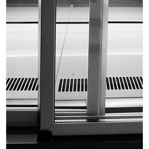 BANCO VETRINA CALDO TEMPERATURA +65°...