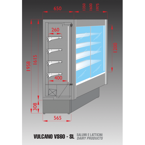 ESPOSITORE MURALE REFRIGERATO - PER... ESPOSITORE MURALE REFRIGERATO - PER...