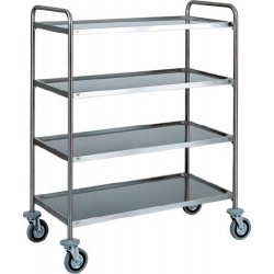 CARRELLO DI SERVIZIO 4 PIANI