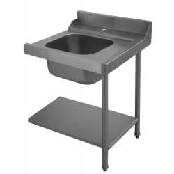 Lavello uscita laterale destra lavastoviglie - 70x71.5x85