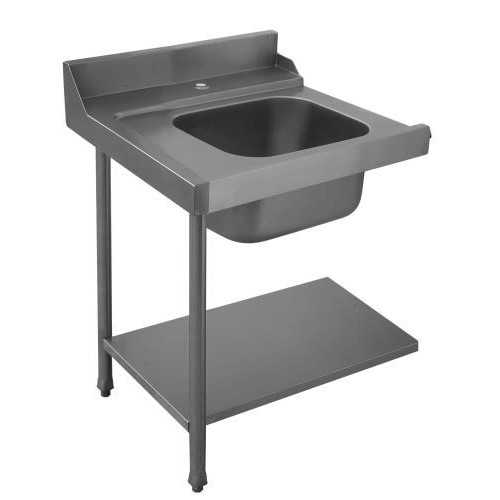 Lavello entrata laterale sinistra lavastoviglie - 70x71.5x85