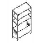 SCAFFALE PER PANE
