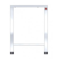 Tavolo in AISI 430 - dimensioni 610 x 630 x 791 mm