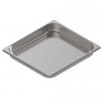 Teglia in AISI 304 2/3 GN (354 x 325 x 23 mm)