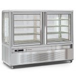 VETRINA ESPOSIZIONE PASTICCERIA 4 LATI VETRATI