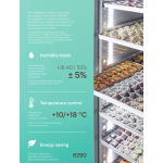 ARMADIO FRIGO PER CIOCCOLATO
