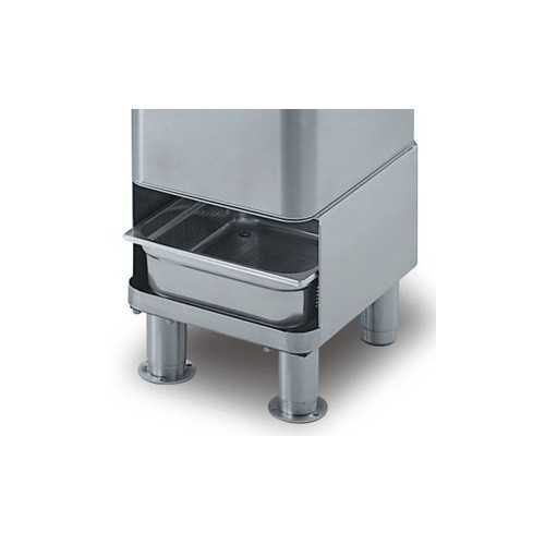 SETACCIO CON CAVALLETTO INOX CON SPAZIO PER SETACCIO H 170 mm