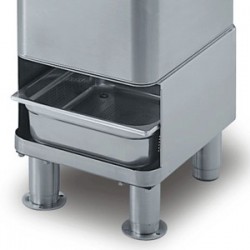 SETACCIO CON CAVALLETTO INOX CON SPAZIO PER SETACCIO H 170 mm