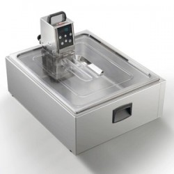 VASCA INOX CON COPERCHIO - GN 2/1