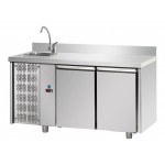 TAVOLO FRIGO CON LAVELLO