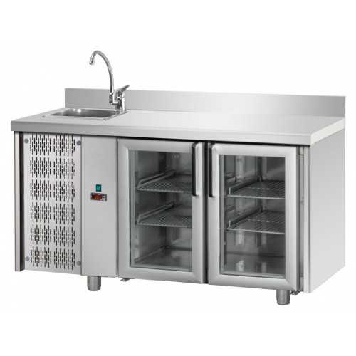 TAVOLO REFRIGERATO LAVELLO A SX 2... TAVOLO REFRIGERATO LAVELLO A SX 2...