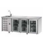 TAVOLO REFRIGERATO CON LAVELLO