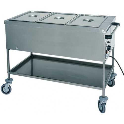 CARRELLO A SECCO 4 VASCHE