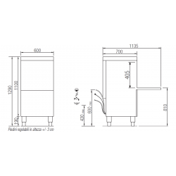 LAVASTOVIGLIE FRONTALE CESTO 50X60 cm