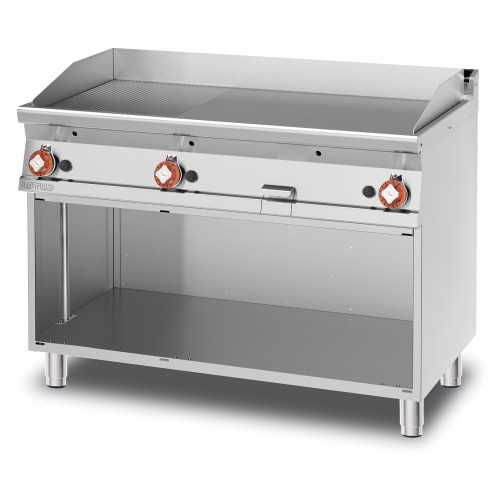 FRY TOP PROFESSIONALE A GAS SU... FRY TOP PROFESSIONALE A GAS SU...