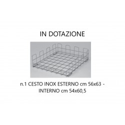 LAVAOGGETTI PROFESSIONALE CESTO 56X63 cm