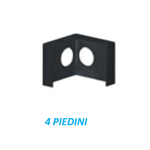 4 PIEDINI ANTIVIBRANTE