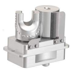 Stampo raviolo mezzaluna grande seghettato 94 x h 55 mm
