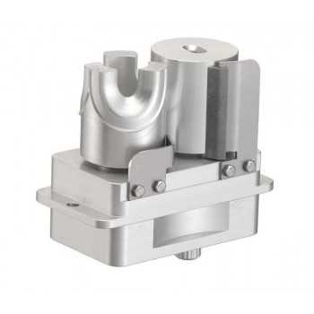 Stampo raviolo schlutzkrapfen mezzaluna piccolo liscio 63 x h 39 mm