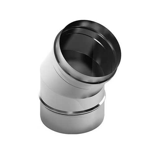 CURVA A 30° - IN ACCIAIO INOX -...