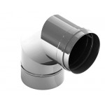 CURVA A 90° - IN ACCIAIO INOX - DIAMETRO 250 MM
