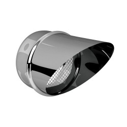 TERMINALE CON RETE E FRONTALINO - DIAMETRO 300 MM