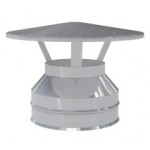 PARAPIOGGIA PER LEGNA - DIAMETRO 150 MM