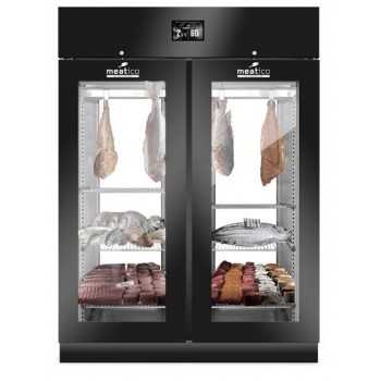 ARMADIO FROLLATURA PESCE PANORAMA-CAPACITA' 180 KG-TEMPERATURA 0°/+10°-UMIDITA' 40%-90%-LAMPADE U.V.-TOUCH SCREEN-TECNOLOGIA 4.0