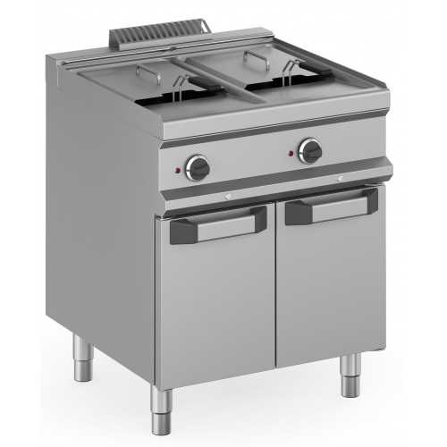 FRIGGITRICE ELETTRICA PROFESSIONALE 2 VASCHE