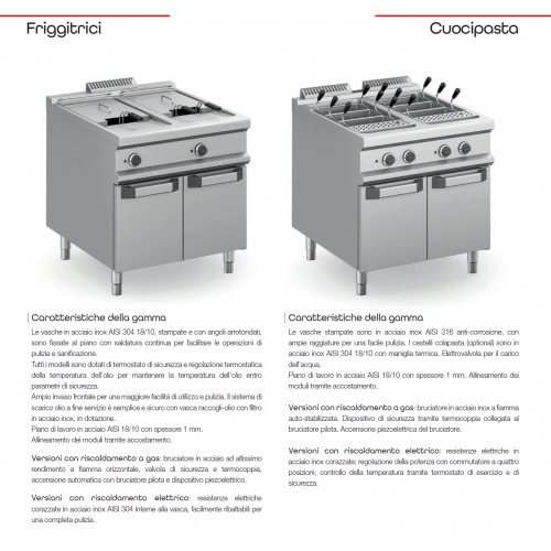 CUOCIPASTA A GAS PROFESSIONALE SU...
