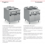 CUOCIPASTA A GAS PROFESSIONALE 1 VASCA DA 40 LT