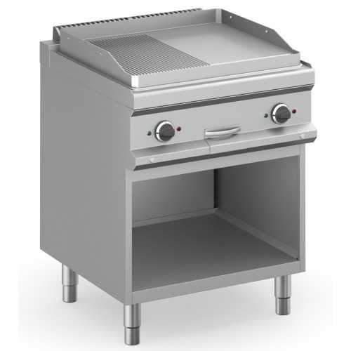 FRY TOP ELETTRICO PROFESSIONALE LISCIO E RIGATO