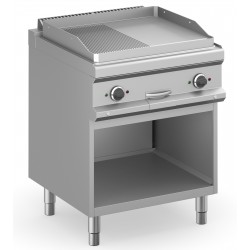 FRY TOP ELETTRICO PROFESSIONALE LISCIO E RIGATO