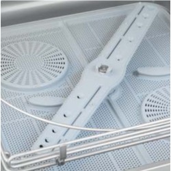 LAVASTOVIGLIE PROFESSIONALE CON ADDOLCITORE CESTO 50 X 50 cm